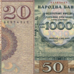 Homage to Typography on the Serbian and Yugoslav Banknotes